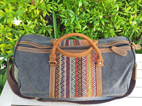 74-2 cotton duffle bag