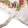 custom cheap price top quality printing flower tote bag shopping canvas bag