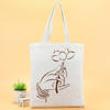 Custom Logo Cloth Shopper Standard Size 100% Cotton Bag