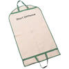 Zip-lock Long Wholesale Nature Cotton Eco Friendly Suit Cover Garment Bag Cotton Canvas Coat Bag