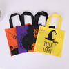 Ecological recycle non woven printing bags for Halloween christmas new year candy gift bag