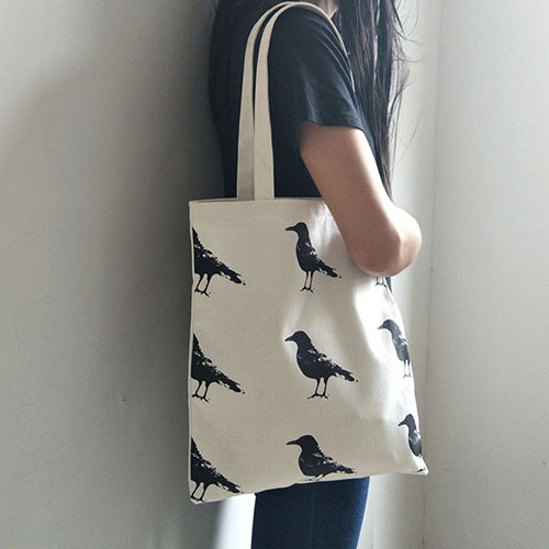 73-1 white cotton bag