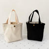 Reusable Custom Logo Promotional Plain Black Latest Organic Cotton Canvas Tote Bag Shopping Bag,cotton Bag,canvas Bag