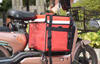 Custom Commercial Pizza Insulated thermal Bike Tote cooler Backpack Bag food delivery bag for motorcycle