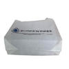White 40 gsm eco friendly laminated U cut non woven grocery bags with logo