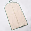 Zip-lock Long Wholesale Nature Cotton Eco Friendly Suit Cover Garment Bag Cotton Canvas Coat Bag